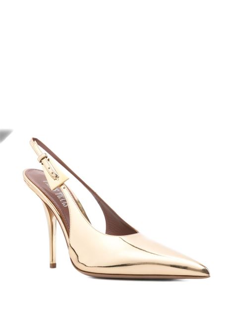 Gold jessica slingback 105 pumps Paris texas - women PARIS TEXAS | PX1345XNPMRGLD